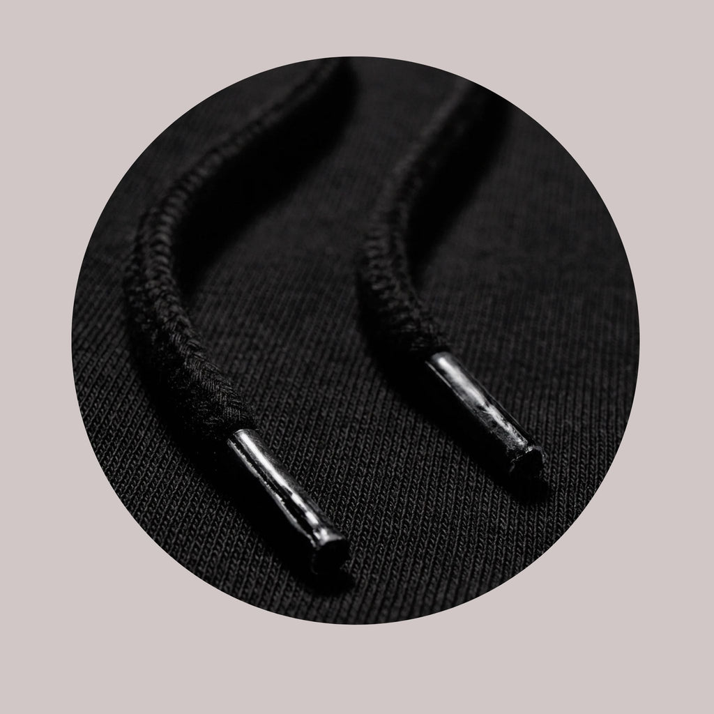 PETIT PRINCE OVERSIZE BLACK HOODIE