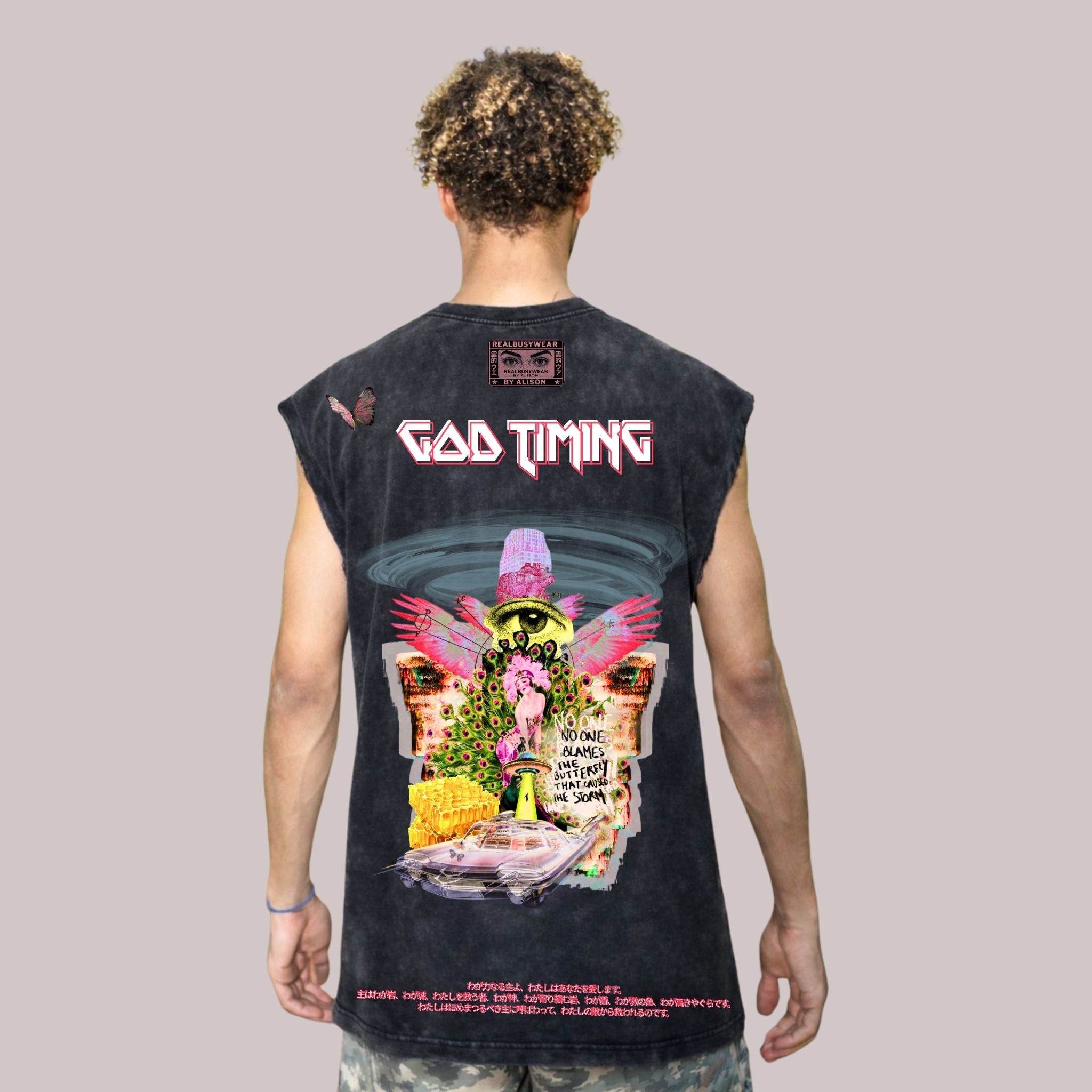 GOD TIMING TANK TOP