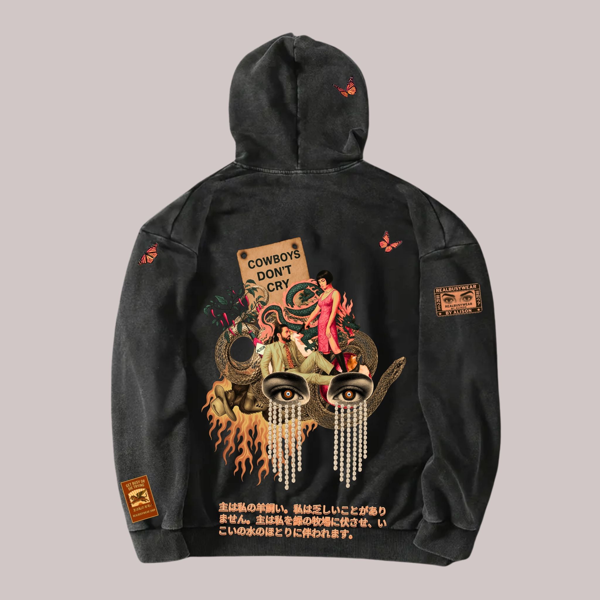 COWBOYS DON'T CRY ZIP