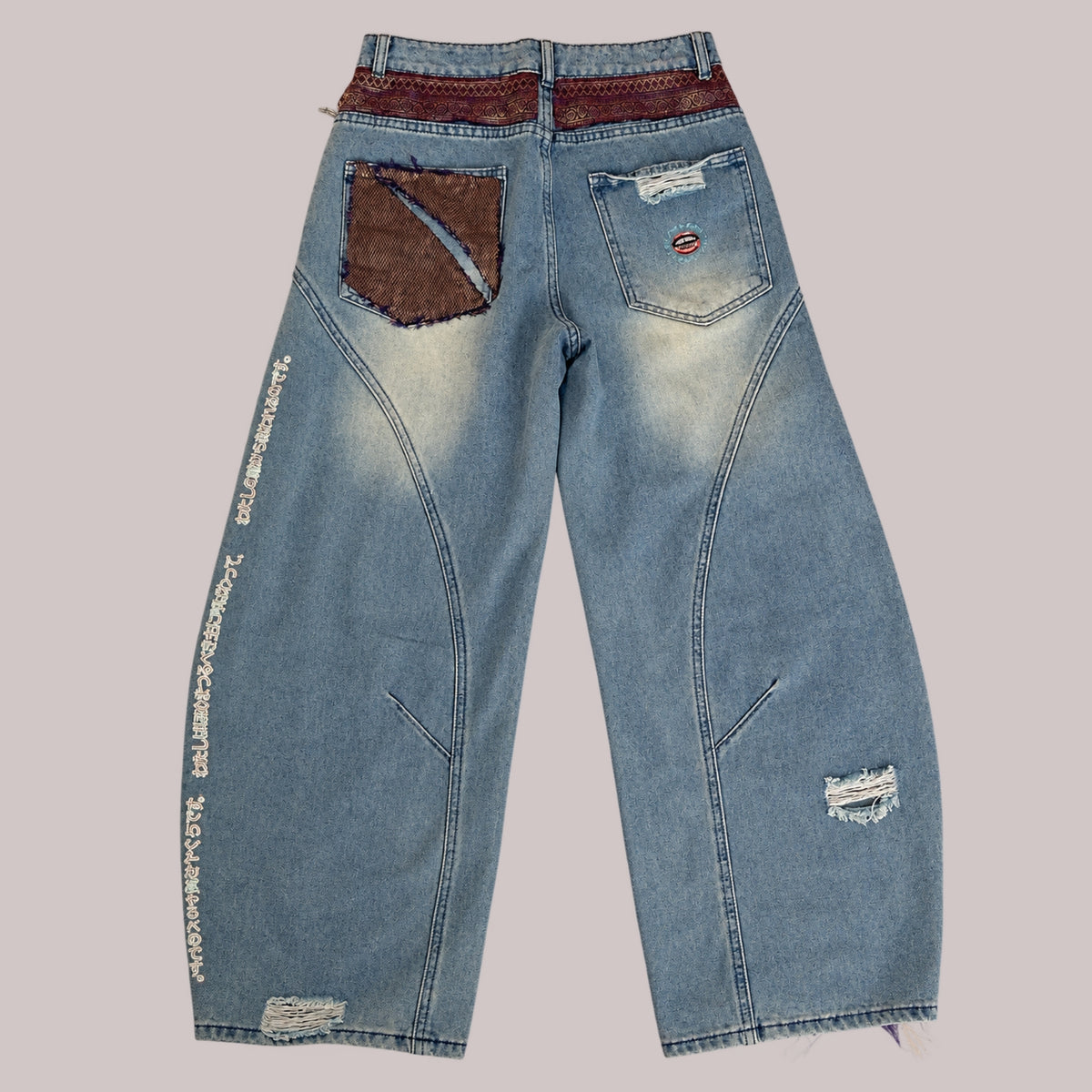 THE SARI DENIM BLUE JEANS